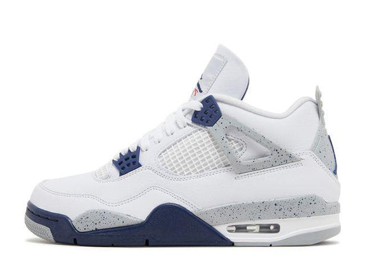 AJ 4 Retro 'White Midnight Navy'