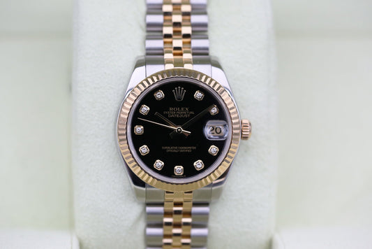Rolx Black DATEJUST 31mm 2007