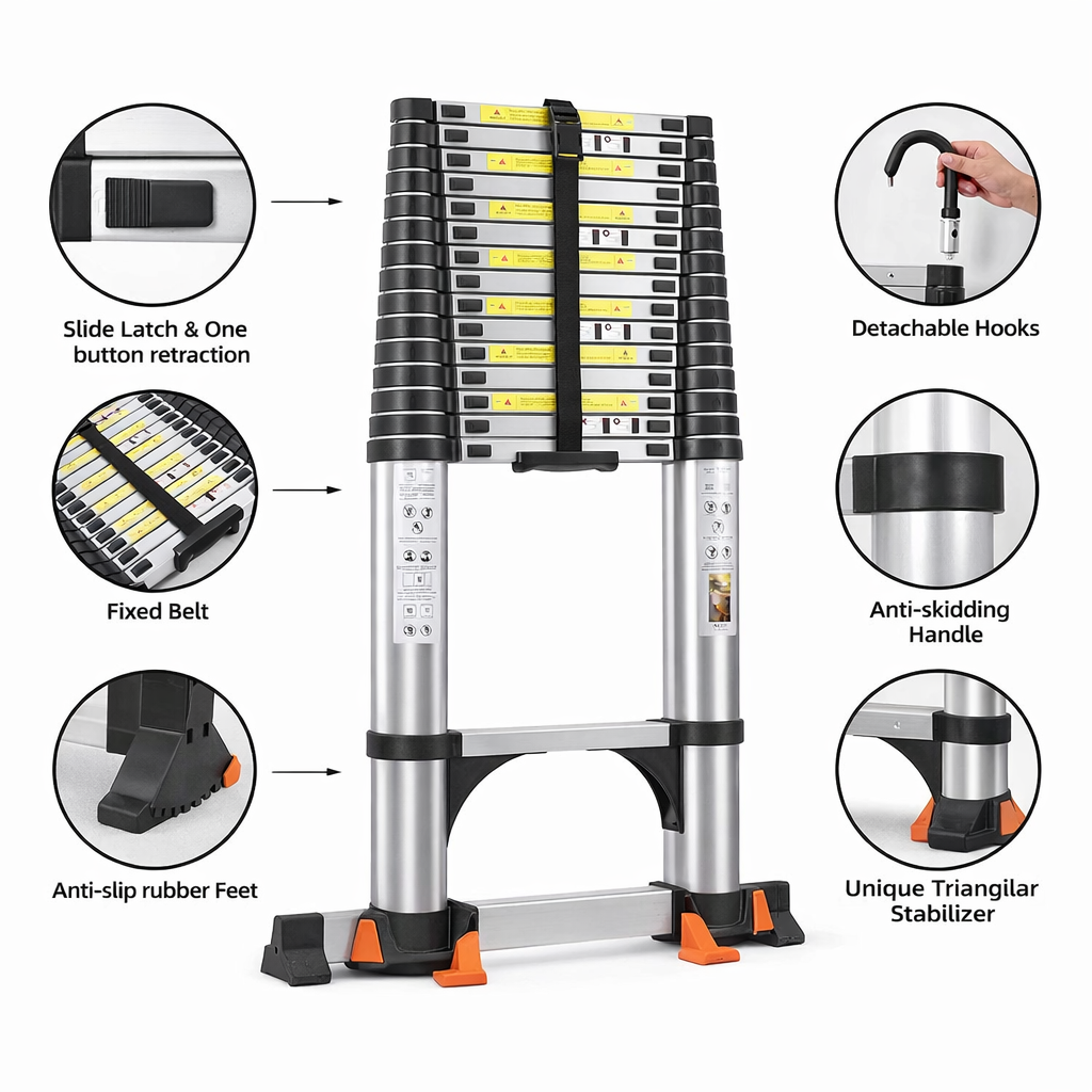 ORVANTECH™ Telescopic Ladder