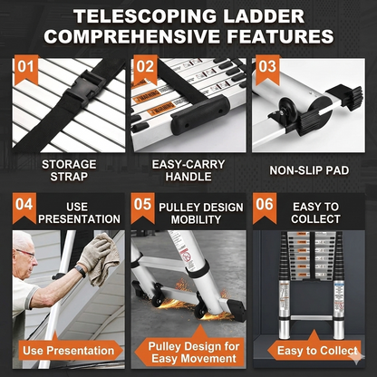 ORVANTECH™ Telescopic Ladder