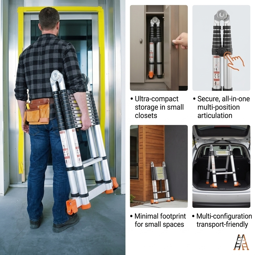 ORVANTECH™ Telescopic Ladder