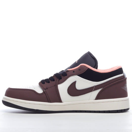 AJ 1 LOW 'BROWN WHITE'