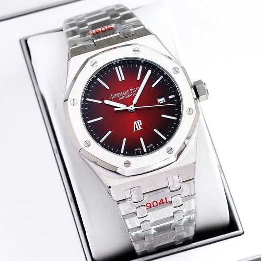Audermaus Red - 904L White Steel - Automatic - 41mm
